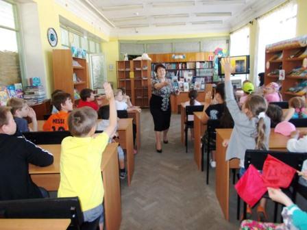 В Тбилисской детской библиотеке 